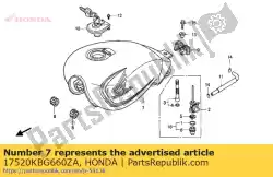 Ici, vous pouvez commander le réservoir de carburant r110 auprès de Honda , avec le numéro de pièce 17520KBG660ZA: