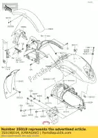 350190014, Kawasaki, solapa kawasaki vn custom c classic b special edition tourer vulcan lt d vn900 900 , Nuevo