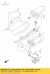 Here you can order the cushion from Yamaha, with part number 2KS247530000: