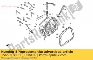 honda 15650KB9000 medidor, nível de óleo - Lado inferior