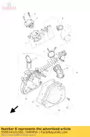 5SBE44101000, Yamaha, Conjunto de filtro de aire yamaha yq 50 2005, Nuevo