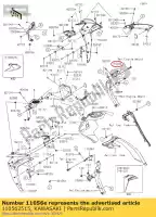 110562515, Kawasaki, colchete, capuz interno, direita kawasaki z sugomi edition  zx10r ninja g anniversary k j f sx klz versys b winter test krt replica abs zx1000 s m r z1000 zr1000 1000 , Novo