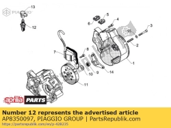 Aprilia AP8350097, Bougie, OEM: Aprilia AP8350097