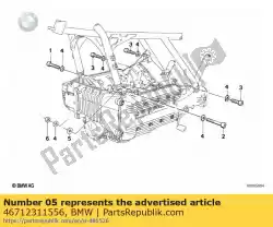 Ici, vous pouvez commander le cale - 3,25mm auprès de BMW , avec le numéro de pièce 46712311556: