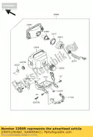 2300510646Z, Kawasaki, lâmpada de cabeça compacta, b klf300-a kawasaki klf 300 2000 2001 2002 2003 2004 2005 2006, Novo