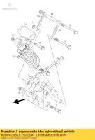 6260024810, Suzuki, conjunto de alavancas traseiro suzuki gsx 1300 1999 2000 2001 2002 2003 2004 2005 2006 2007, Novo