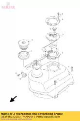 Qui puoi ordinare berretto da Yamaha , con numero parte 3B3F46022100: