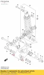 Here you can order the ring,bearingstp from Suzuki, with part number 6227727C20: