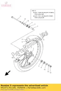 yamaha 941071701100 opona - Dół