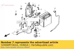 dekking a, magnetische starter van Honda, met onderdeel nummer 32406MT3610, bestel je hier online: