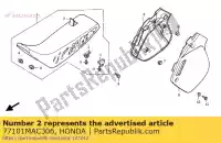 77101MAC306, Honda, geen beschrijving beschikbaar op dit moment honda cr 500 1996 1997, Nieuw