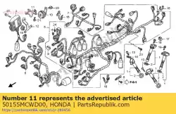 blijf, hoorn van Honda, met onderdeel nummer 50155MCWD00, bestel je hier online: