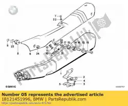 Here you can order the absorber from BMW, with part number 18121451996: