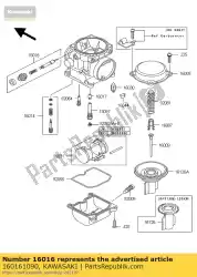 Here you can order the plunger,starter from Kawasaki, with part number 160161090: