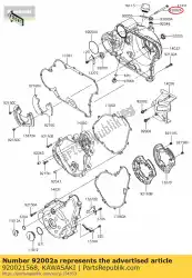 Here you can order the bolt,6x80 en450-a1 from Kawasaki, with part number 920021568: