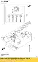 3715523820, Suzuki, shutter set (including keys) suzuki gsxs125mlx gsxs125ml gsxs125xa 125 , New