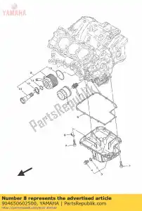 yamaha 904650602500 clamp - Bottom side