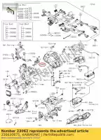 230620875, Kawasaki, 01 bracket-comp, sensor vd kawasaki  650 2017 2018 2019, Novo