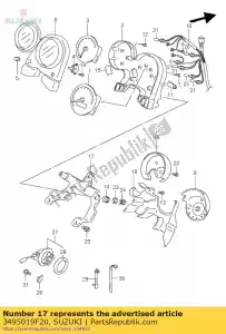 suzuki 3495019F20 staffa, metro - Il fondo