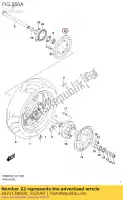 6921138G00, Suzuki, disco de freio traseiro Suzuki GSF GSR SV GSX SFV 650 1200 600 1250 750 SU Bandit SUA U UA SA S A FU F SF FUA FA Gladius UE AUE ZAUE ZA Z, Novo