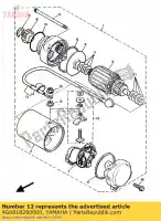 4G0818280000, Yamaha, conjunto de pernos yamaha fz xj 600, Nuevo