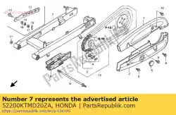 Ici, vous pouvez commander le aucune description disponible pour le moment auprès de Honda , avec le numéro de pièce 52200KTMD20ZA:
