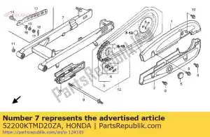 honda 52200KTMD20ZA geen beschrijving beschikbaar op dit moment - Onderkant