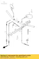 5862040H00, Suzuki, gids comp, kabel suzuki vz 1500 2009 2010, Nieuw