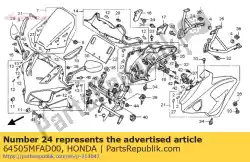 Tutaj możesz zamówić zosta?, r. Fr. Kaptur od Honda , z numerem części 64505MFAD00: