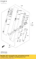 5118517G00, Suzuki, ?ruba regulacyjna, s suzuki  sfv sv 650 2003 2004 2005 2006 2007 2008 2009 2010 2011 2012 2014 2015 2018, Nowy