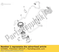 639685, Piaggio Group, pompa carburante cpl. aprilia piaggio  beverly scarabeo 250 2006 2007 2008, Nuovo