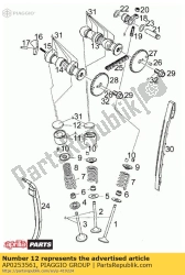 Aprilia AP0253561, Wk?adka 2.9, OEM: Aprilia AP0253561