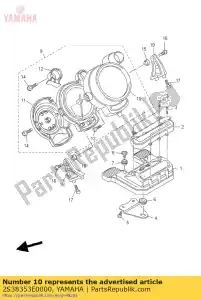 yamaha 2S38353E0000 caso, metro superiore - Il fondo