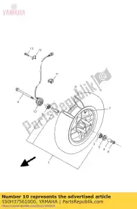 yamaha 1S0H37561000 sensor, unidad - Lado inferior