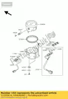 132E0616, Kawasaki, bullone flangia-piccolo kawasaki el eliminator b d zx6r ninja f en  a e ltd450 el250 en500 el250d zephyr 1100 estrella zx 6r 125 250 600 500 450 , Nuovo