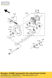 Kawasaki 410680014 as, rr - Onderkant