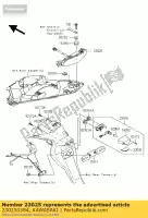 230250384, Kawasaki, lampstaart, led, ccc er650cbf kawasaki er-6f er-6n 650 2009 2010 2011, Nieuw