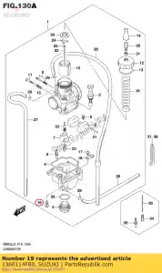 Suzuki 1360114F80 vite - Il fondo