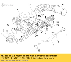 Aprilia 030039, Vis hexagonale m5x35, OEM: Aprilia 030039