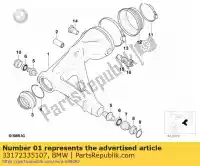 33172335107, BMW, rear wheel swinging arm, silver bmw  1200 1996 1997 1998 1999 2000 2001 2002 2003 2004, New