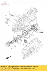 Qui puoi ordinare colino, olio da Yamaha , con numero parte 22F134110100: