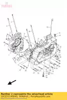 1SCE53140000, Yamaha, gasket, crankcase 1 yamaha yfm 300 2013, New