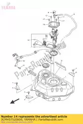 Aquí puede pedir conjunto de unidad emisora, de Yamaha , con el número de pieza 2CMH57520000: