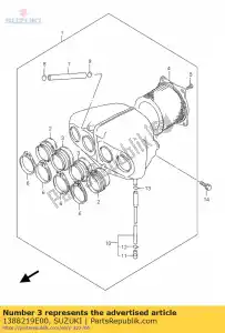 suzuki 1388219E00 tubo, outl.ml / mr - Il fondo