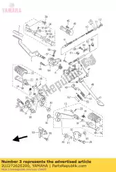 Here you can order the lever from Yamaha, with part number 2UJ272620200: