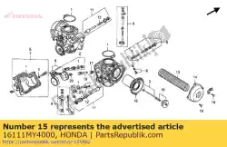 Tutaj możesz zamówić t? Ok., pró? Nia od Honda , z numerem części 16111MY4000: