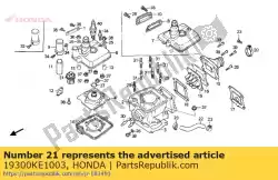 Qui puoi ordinare termostato assy. Da Honda , con numero parte 19300KE1003: