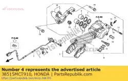 Aqui você pode pedir o guia, cabo sensor em Honda , com o número da peça 38515MCT910: