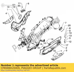 Tutaj możesz zamówić podnó? Ek od Piaggio Group , z numerem części CM00880200E8: