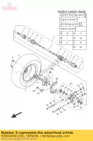 939000081200, Yamaha, zawór, obr?cz yamaha  yfm yfz yxc yxe yxm yxr 250 350 400 450 550 660 700 850 1000 2002 2003 2004 2005 2006 2007 2008 2009 2010 2011 2012 2013 2014 2015 2016 2017 2018 2019 2020 2021, Nowy